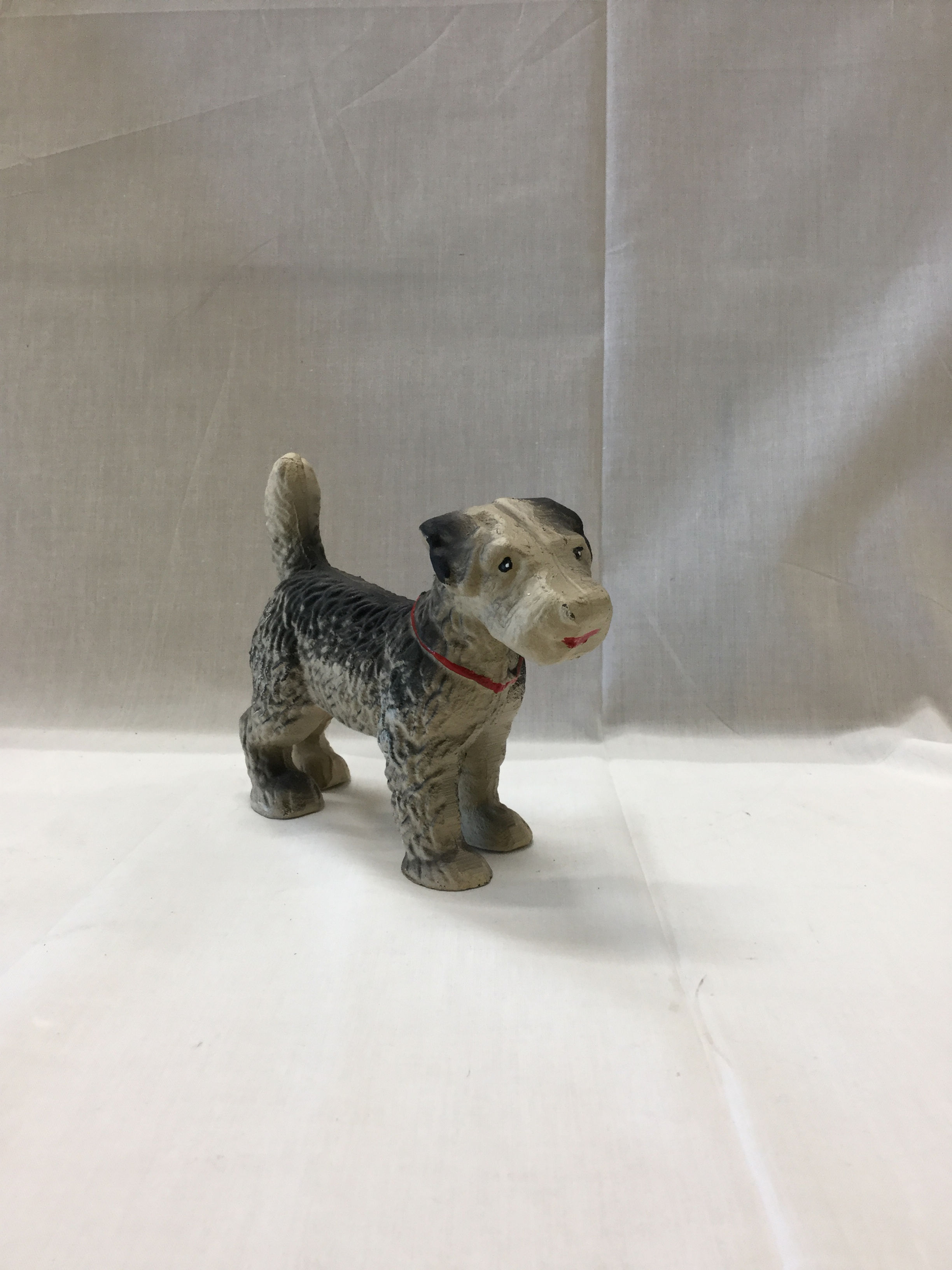 Terrier Dog Standing Cast Iron (1170S-04644)