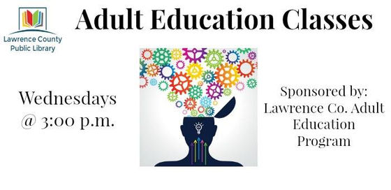 Adult Ed Classes at LC Public Library
