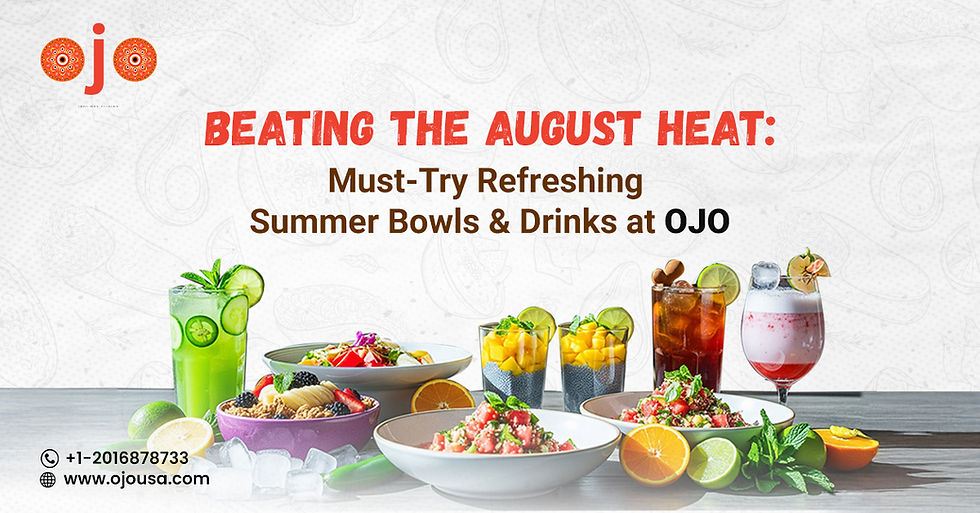 Best Refreshing Summer Bowls & Drinks at OJO
