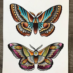 First thing of 2018....paint some flash baby baby...both are available as tatters