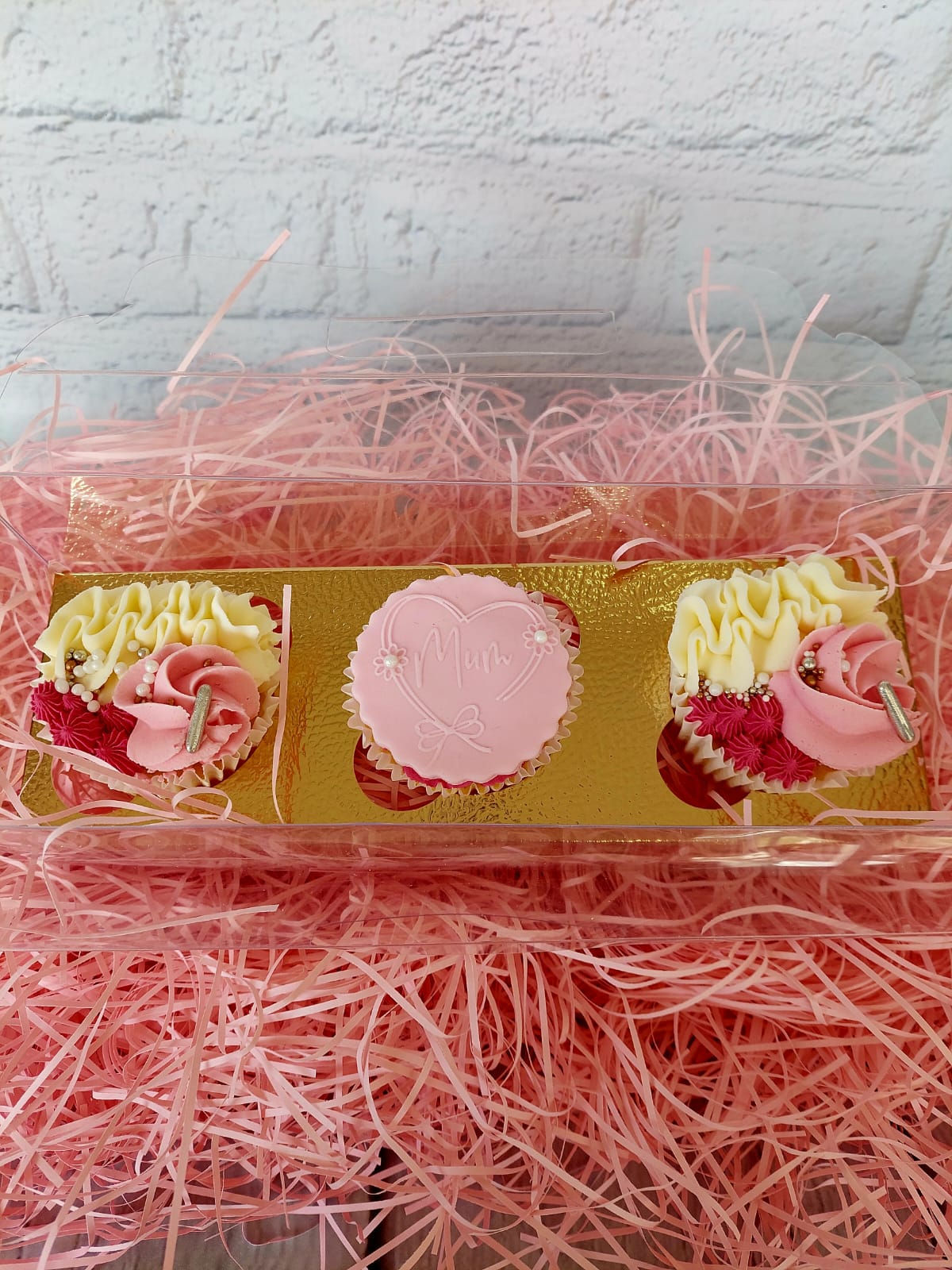 Mother's Day Cupcakes (Set of 3)