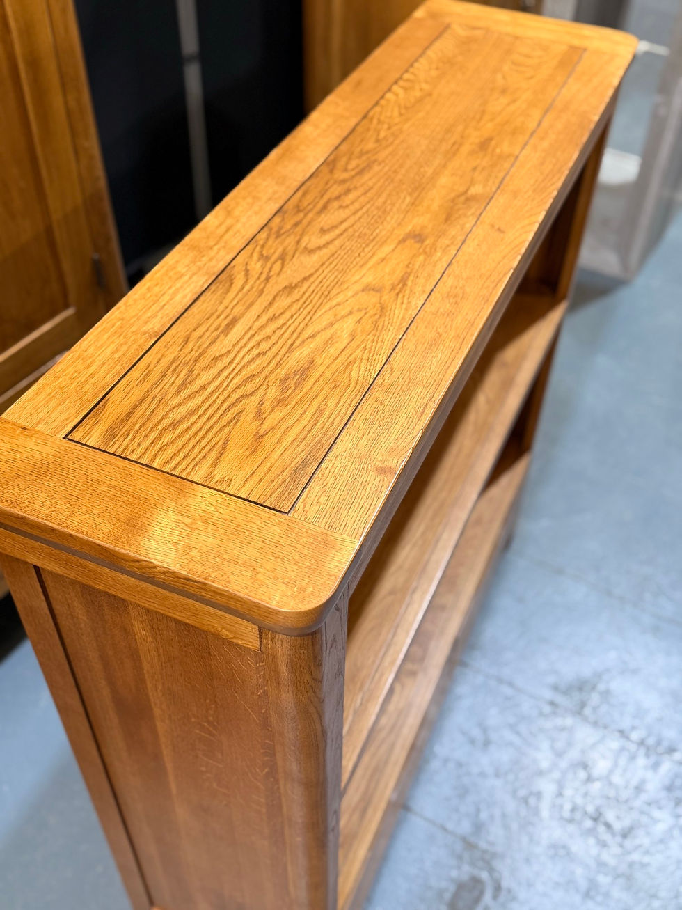 Thumbnail: Orrick Rustic Oak Small Shelf Unit