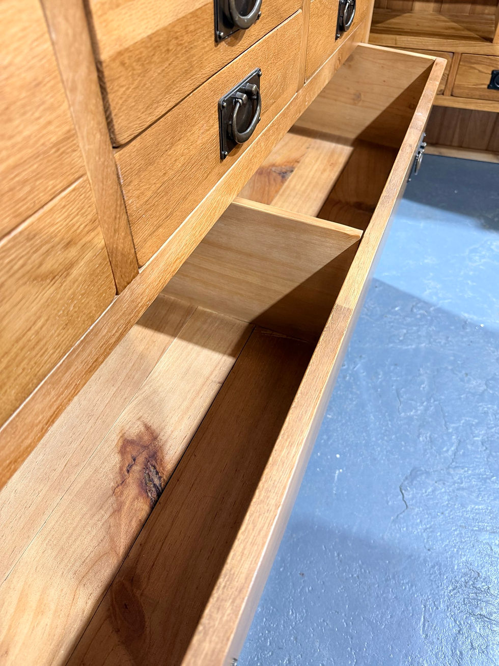 Thumbnail: XL Farmhouse 6 Drawer Chest