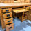 Thumbnail: Oak Furniture Land Original Rustic Oak Desk