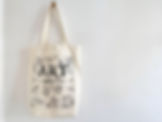 Miniatura: Bolsa tela art collector en pared blanca