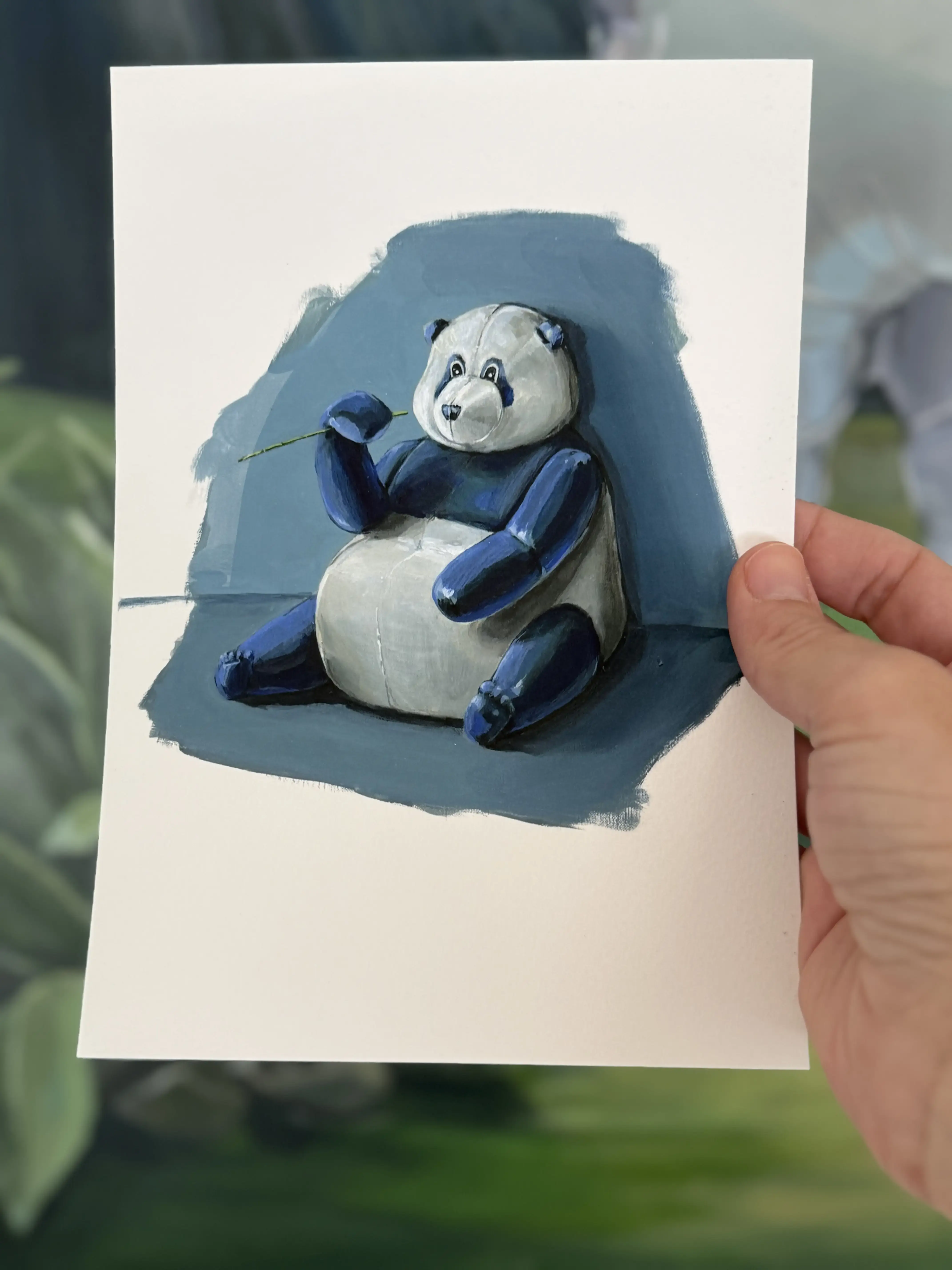 Lamina de arte Baby Panda