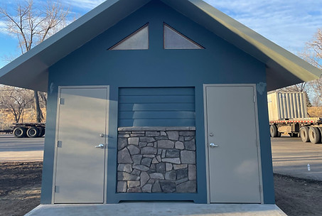 Precast Concrete Outhouse