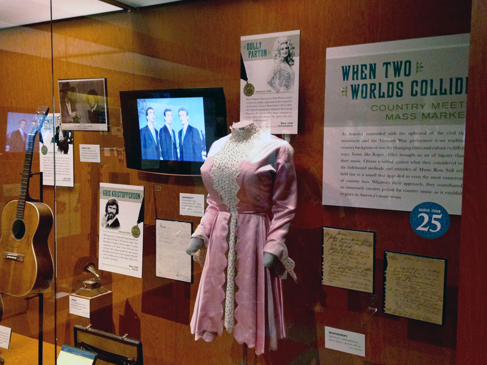 An exhibit of Dolly Parton