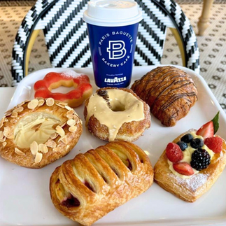 Assorted pastries from Paris Baguette in Nashville