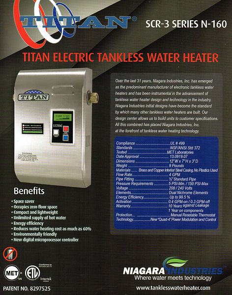 Broshure del calentadors SCR-3