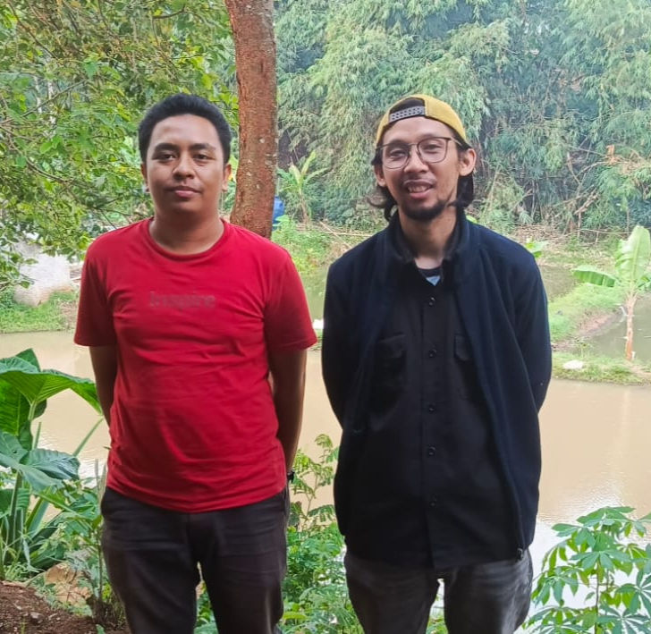 ” Menurut saya yang paling strategis sebetulnya merekrut dosen-dosen menjadi anggota finder. Dan membuat mereka lebih aktif.” menurut manager RnD FiNder (kanan) ketika ditanya terkait target strategis