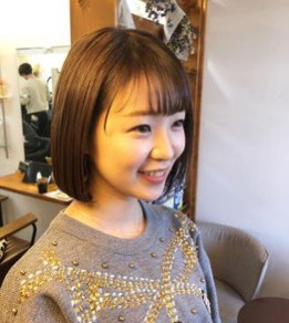 くるっと内巻きミニボブがやっぱり可愛い☆YAMA