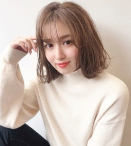 大人気シースルーバングと外ハネボブ☆YAMA