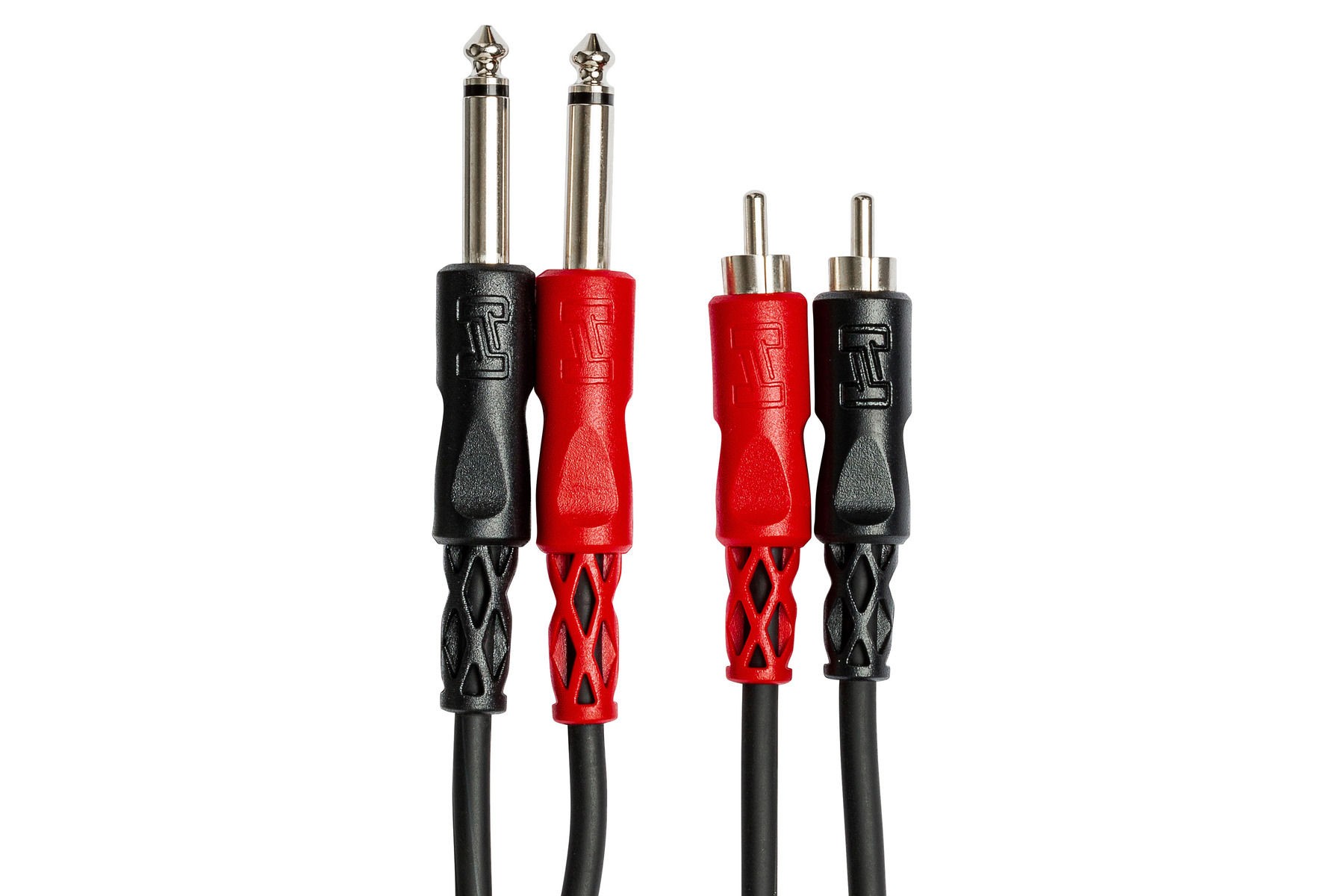 Hosa Stereo Interconnect Dual 1/4" TS to RCA Cable