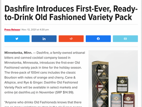 Dashfire Releases Ready-to-Drink Old Fashioned Variety Pack - BevNet