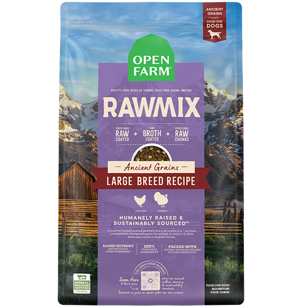 RawMix Ancient Grain Large Breed Chicken & Turkey 20lb