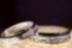 Silver wedding rings - wedding photography packages