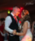 Eastwood Hall wedding photographer captures bride and groom's first dance.