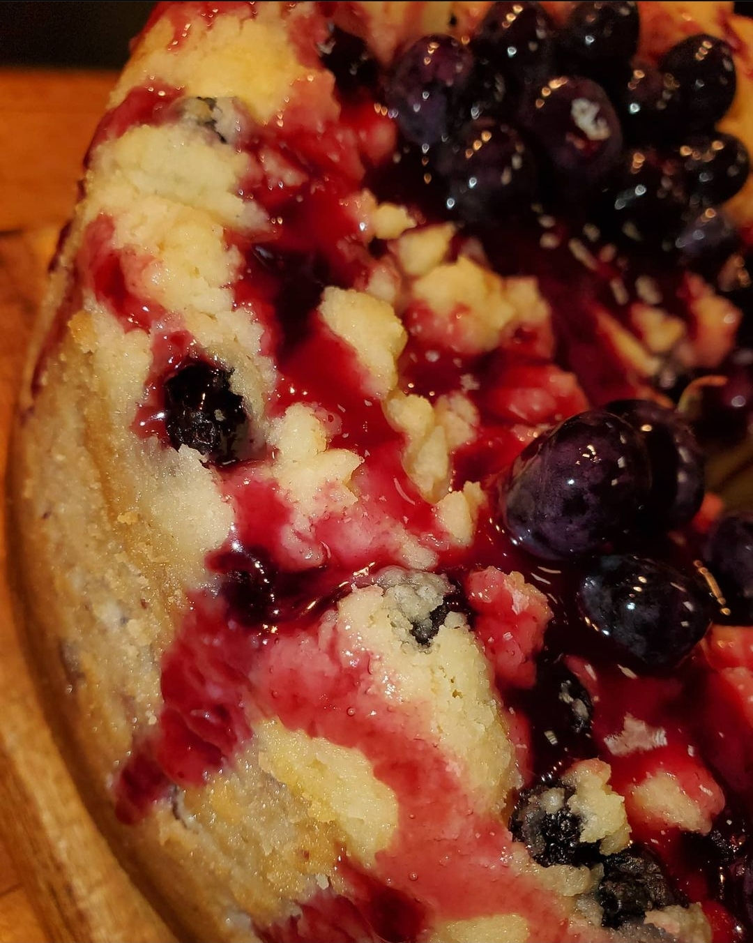 Blueberry Muffin Cheesecake