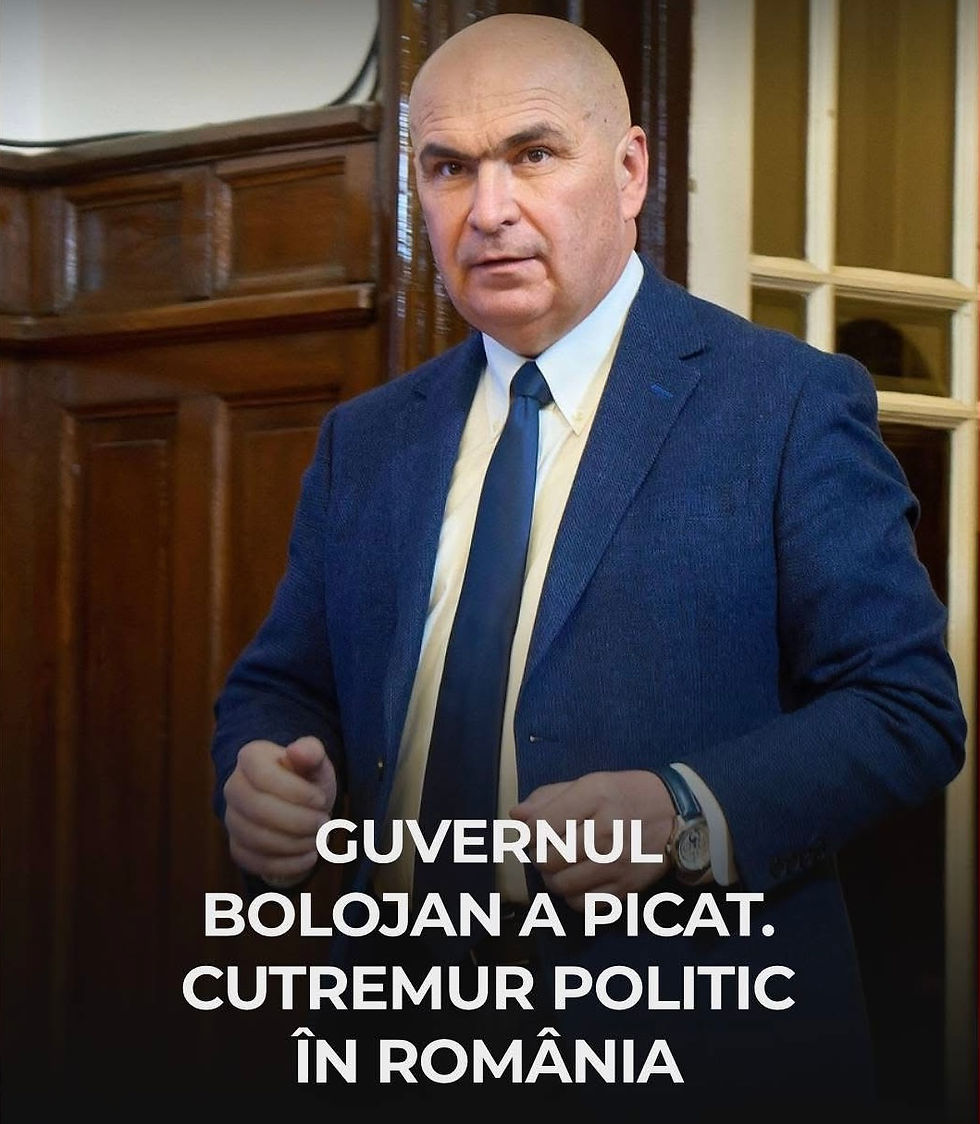 🇷🇴 Guvernul lui Ilie Bolojan a căzut: ce spune EXACT Constituția și ce urmează pentru România