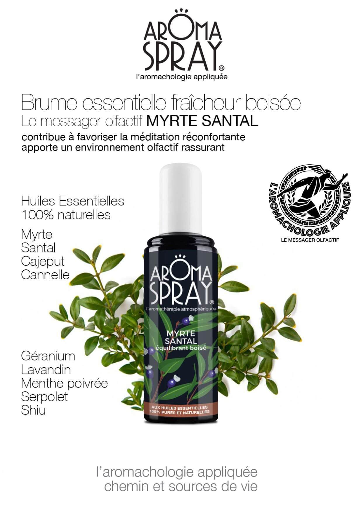 Aromaspray ® Myrte Santal