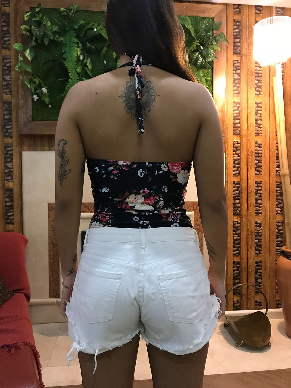 Miniatura: Shorts Jeans Branco