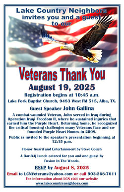 Veterans Invitation 2025