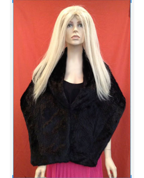 Rachel Zoe-Faux fur, shawl | travelingboutiqueinc