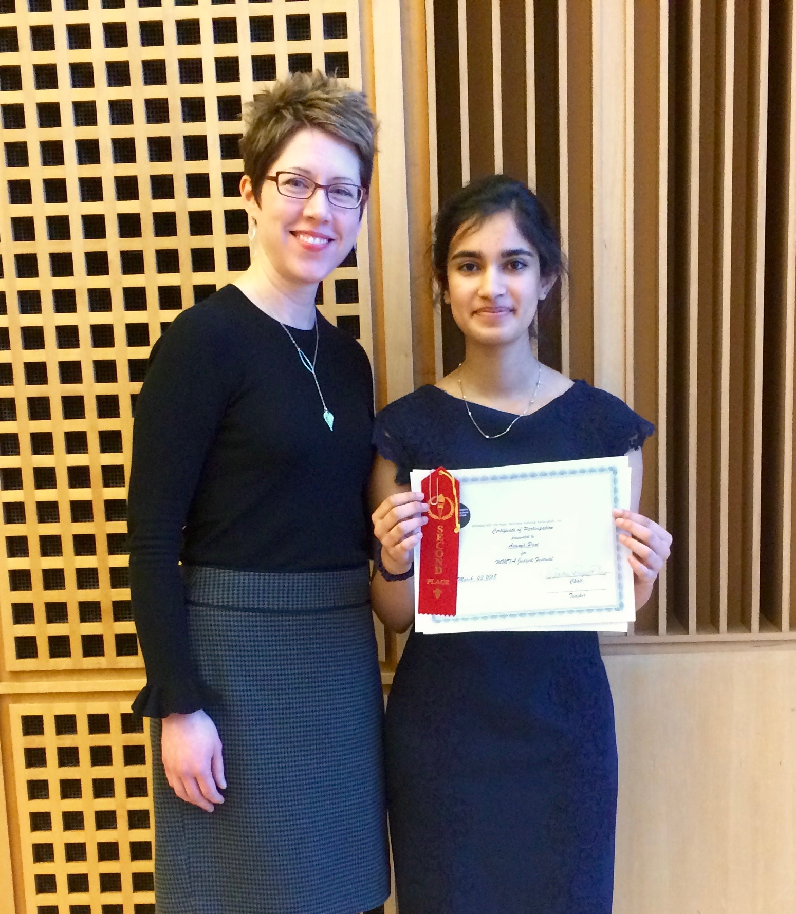 Ananya, 2nd place winner!
