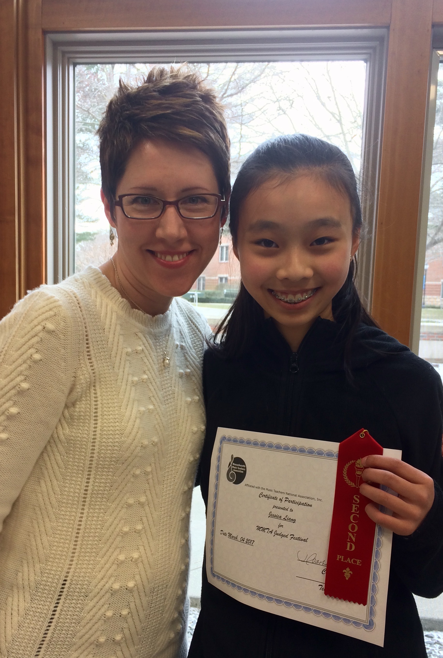 Jessica 2nd Place!