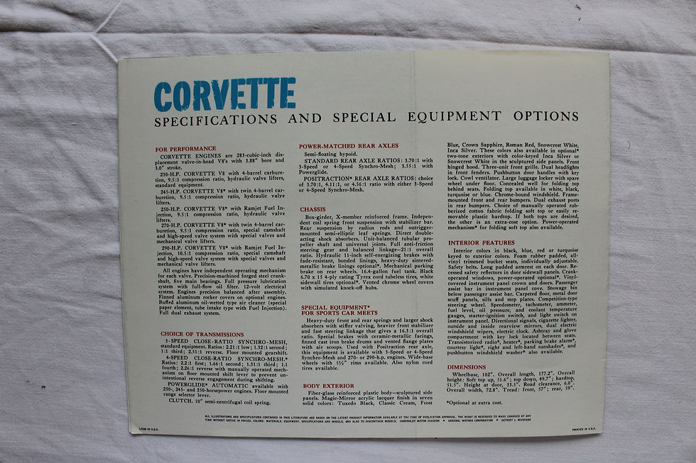 Miniaturbild: Lektüre "Corvette"