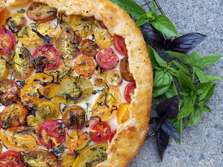 Cherry Tomato Galette
