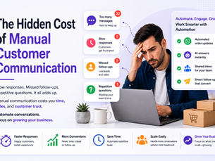 The Hidden Cost of Manual Customer Communication for Online Stores