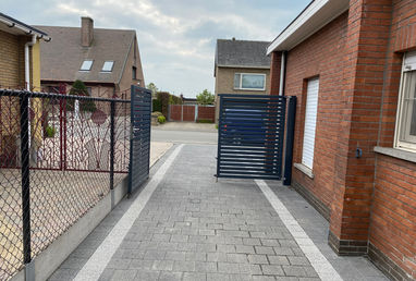 oprit NA uitvoering reiniging