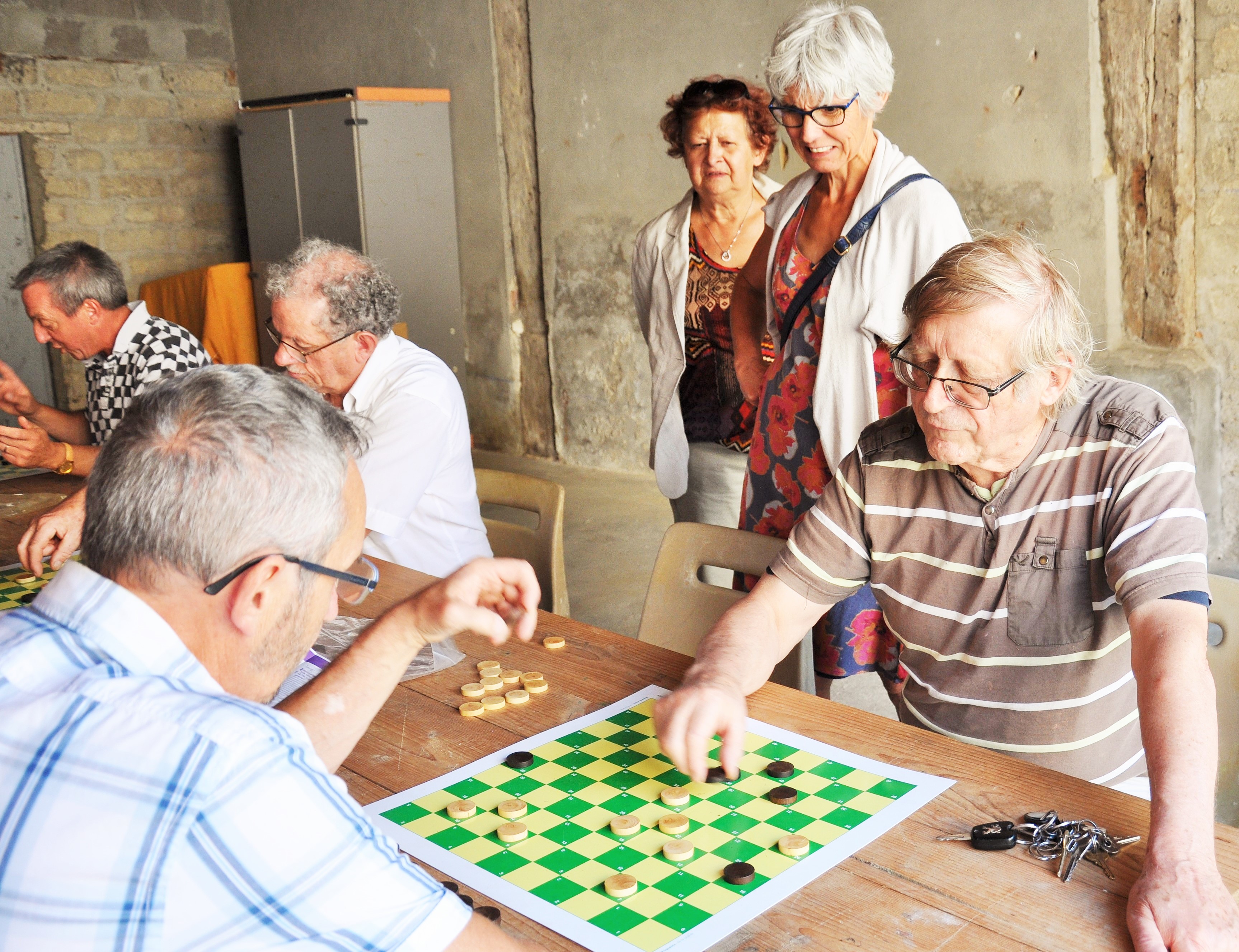 initiation au jeu de dames
