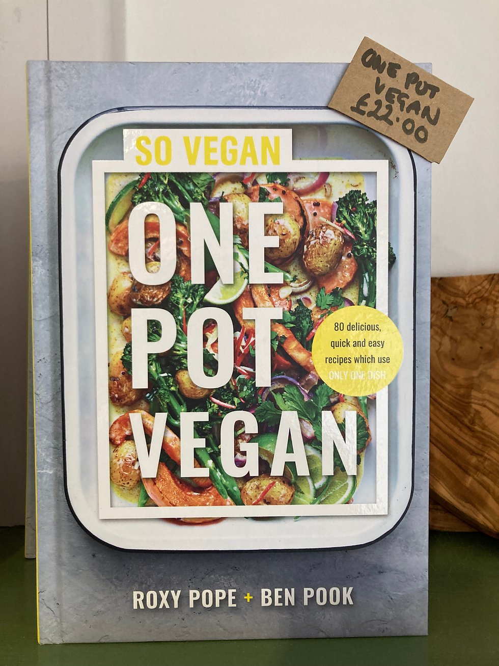 One pot vegan book