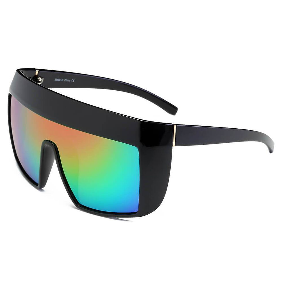 Thumbnail: FOLSOM | Women Oversize Shield Sunglasses