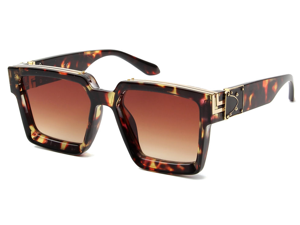 Thumbnail: Evanston | Classic Retro Vintage Square Fashion Sunglasses