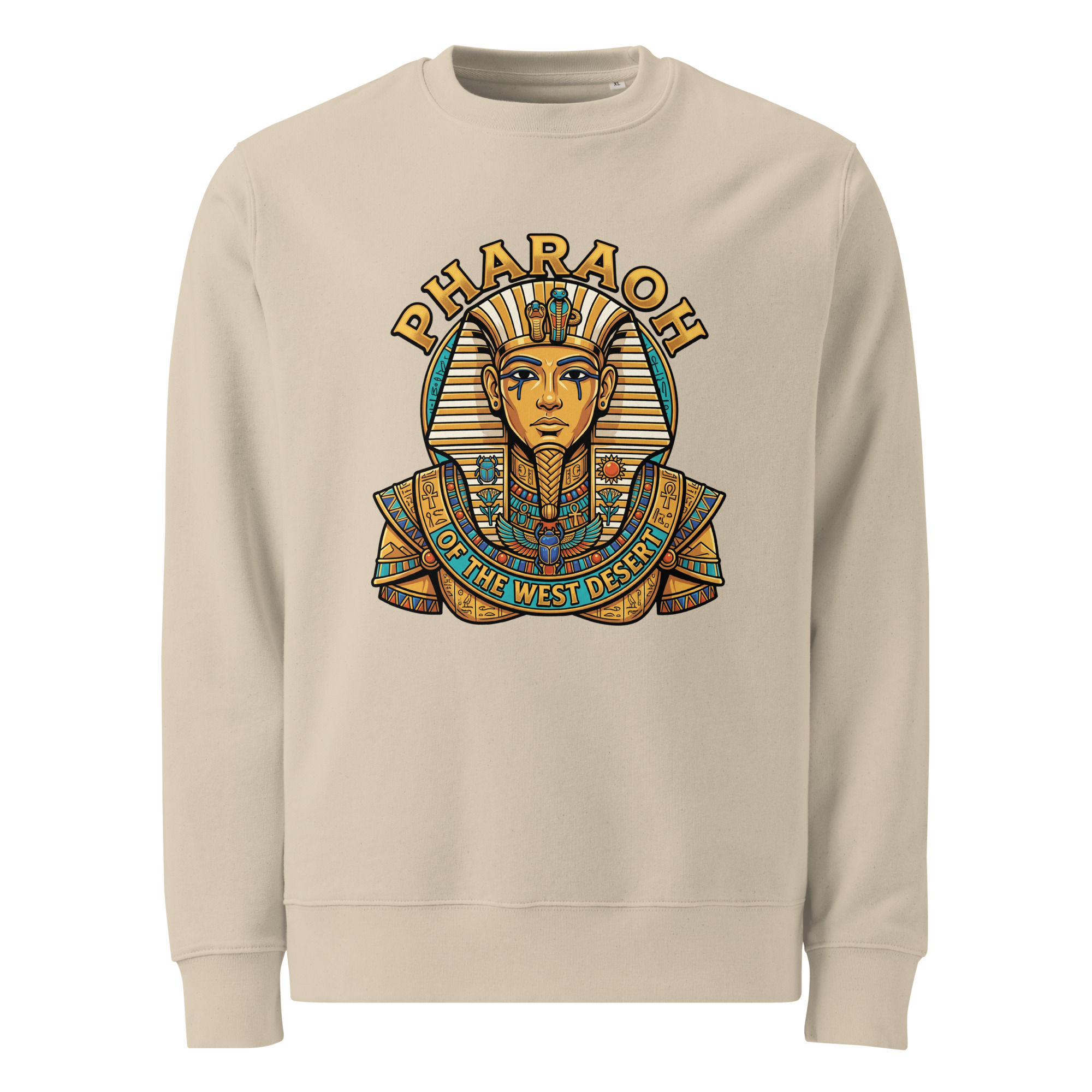 Pharoah of the West Desert Unisex Organic Sweatshirt
