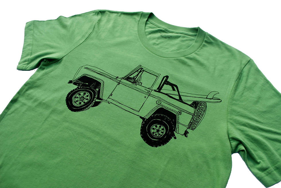 Thumbnail: Bronco Surf Trip Leaf Green