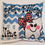 Thumbnail: Teal Girls Chevron Tooth Pillow