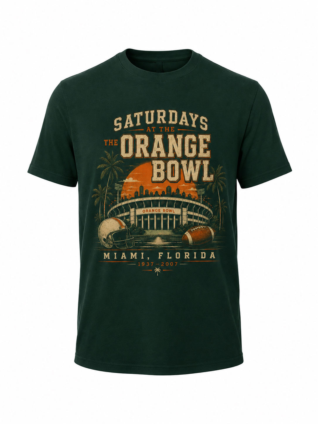 Saturdays at the Orange Bowl Vintage Unisex T-Shirt | Cuban Culinary Journey