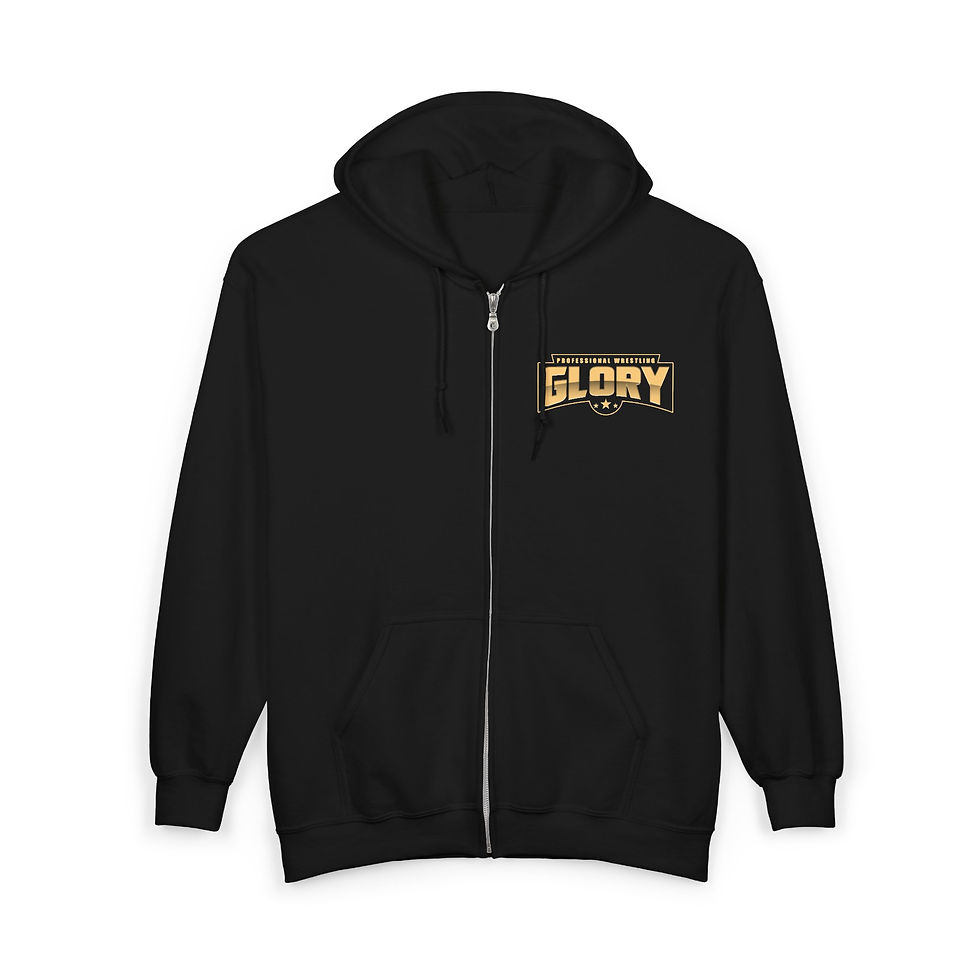 Thumbnail: Professional Wrestling Glory Full-Zip Hoodie Hooded Sweatshirt
