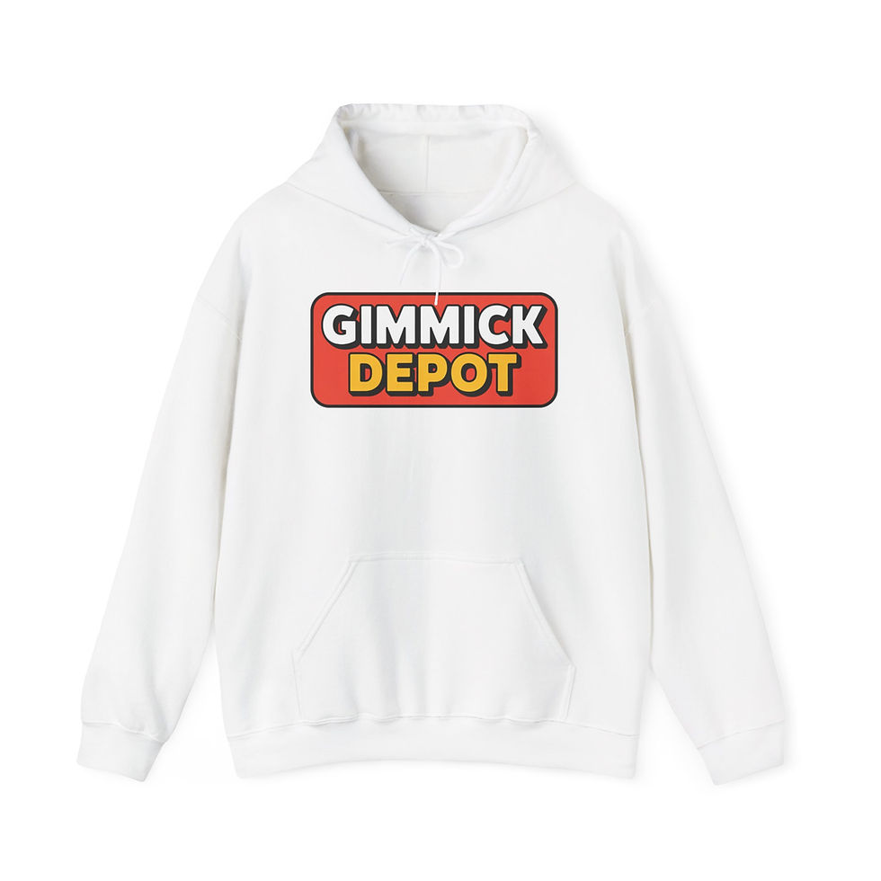 Thumbnail: Gimmick Depot Hoodie — Big Box Wrestling Parody Hoodie
