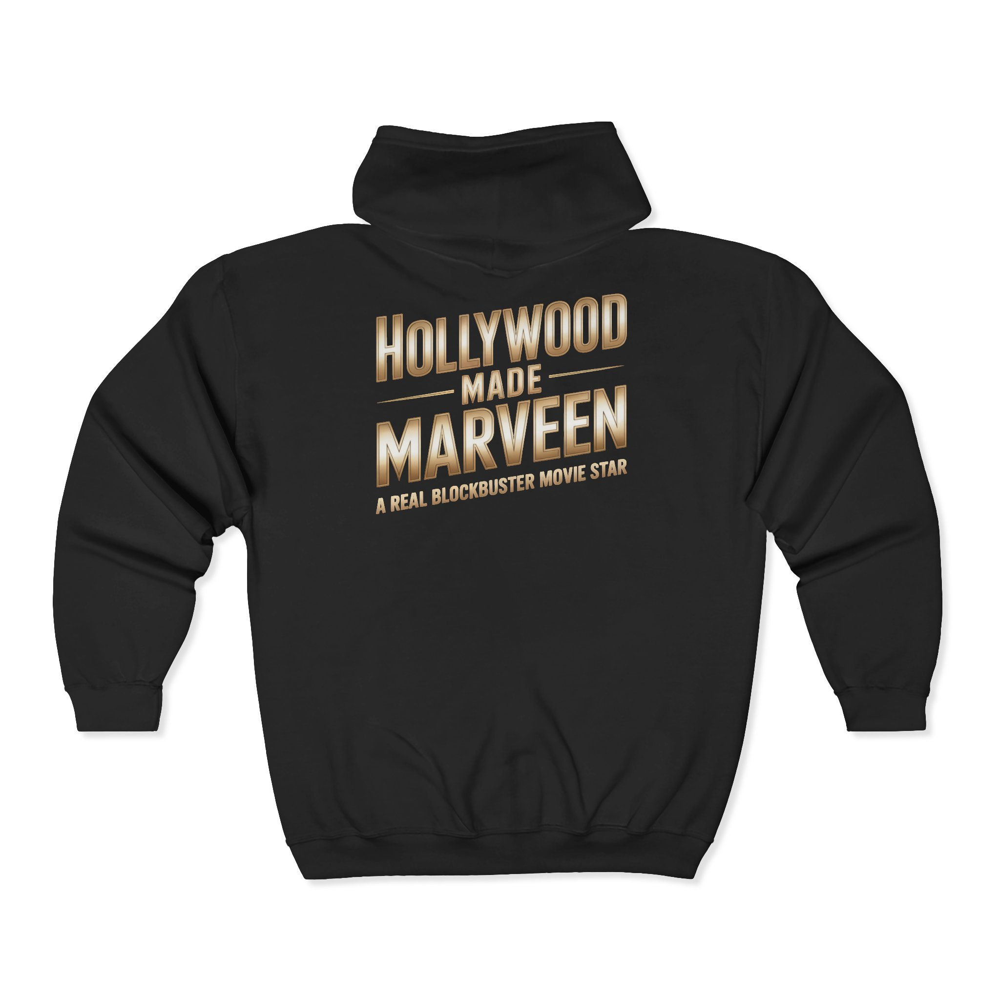 Hollywood Made Marveen Full Zip Hoodie Sweatshirt Blockbuster Pro Wrestling