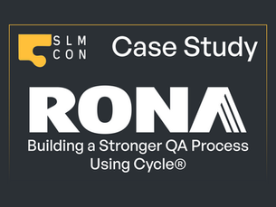 Improving WMS Quality Through Automated Testing: How SLMCON Helped RONA Build a Stronger QA Process Using Cycle®