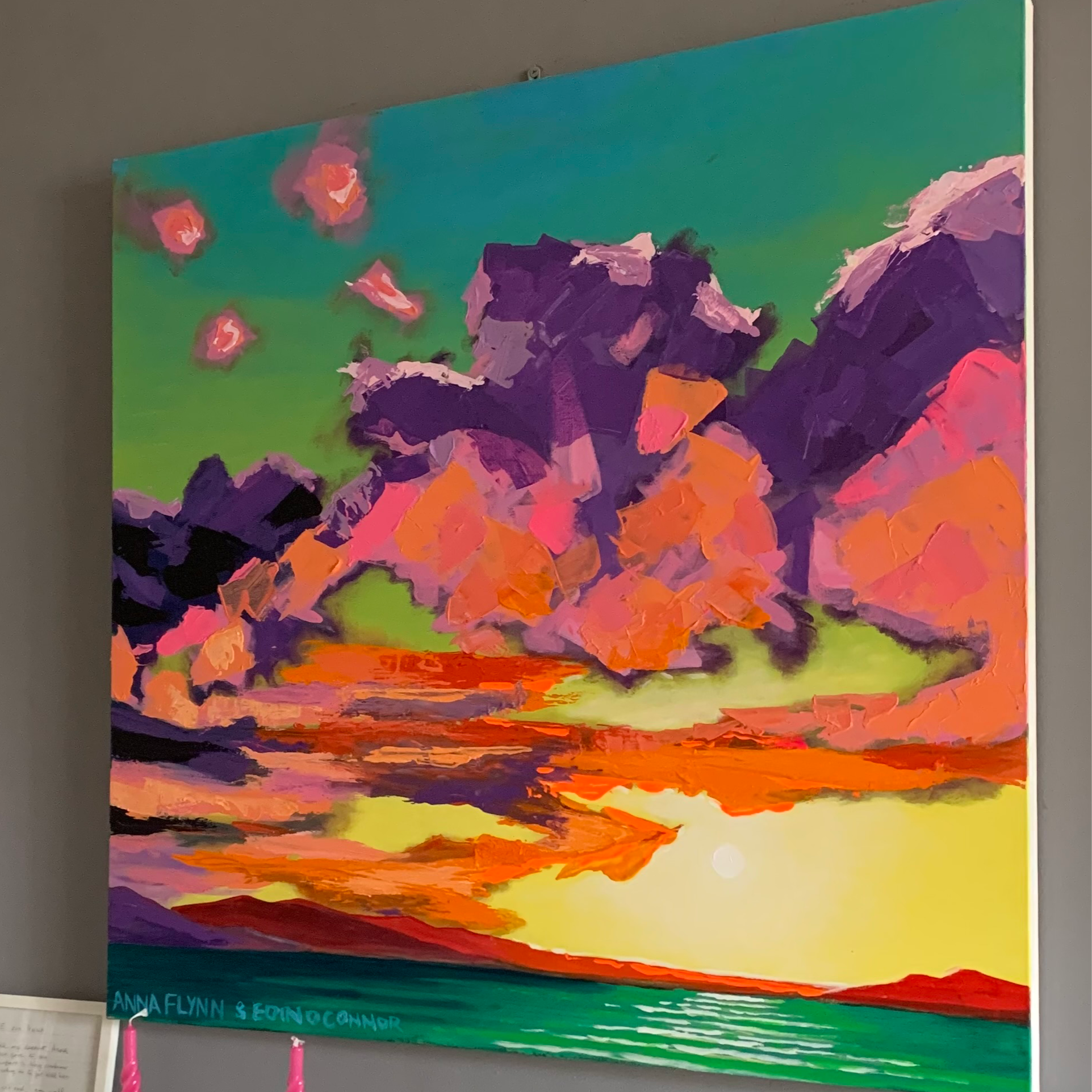 Irish Beauty 20" by 20" Print