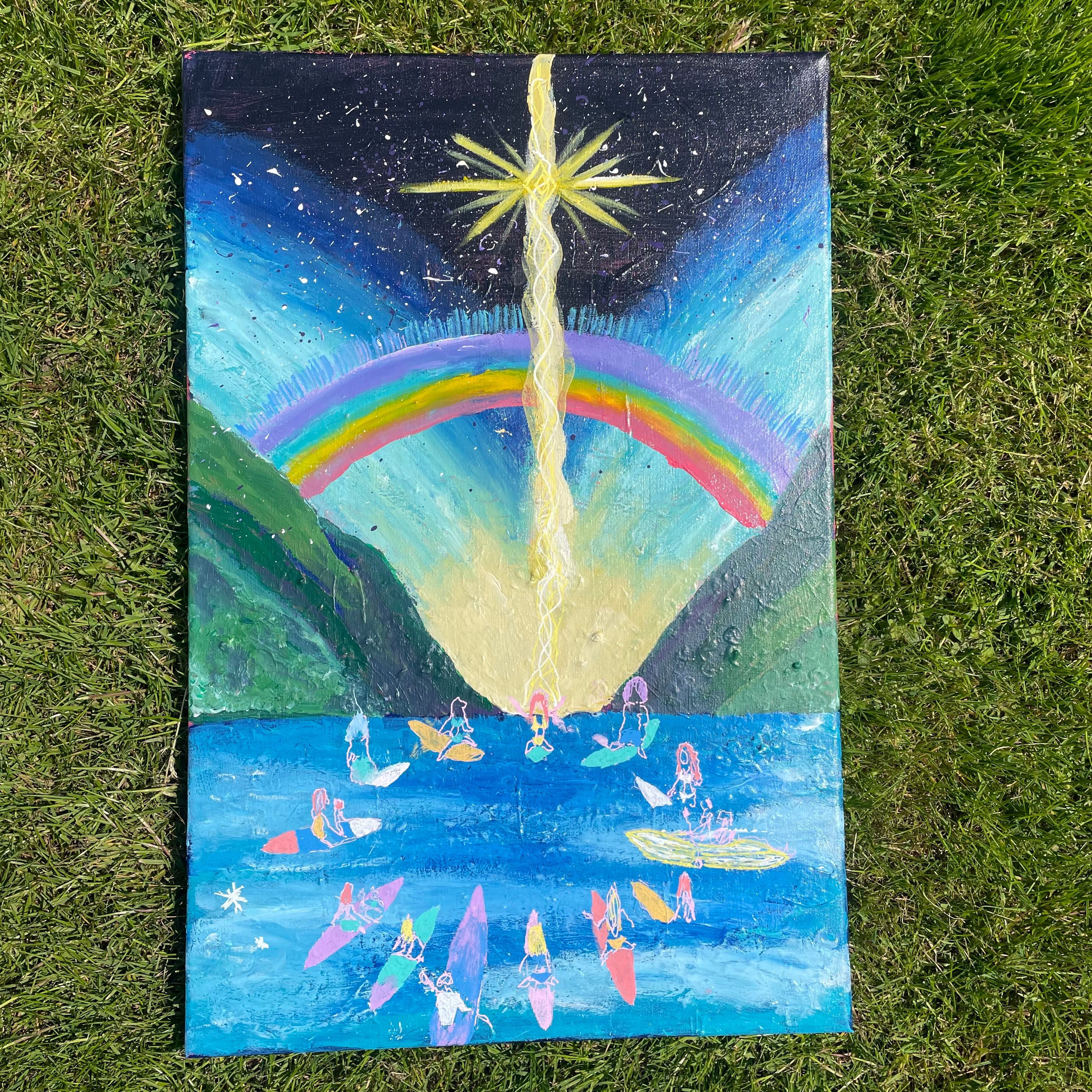 Let My People Go Surfing A3 Print