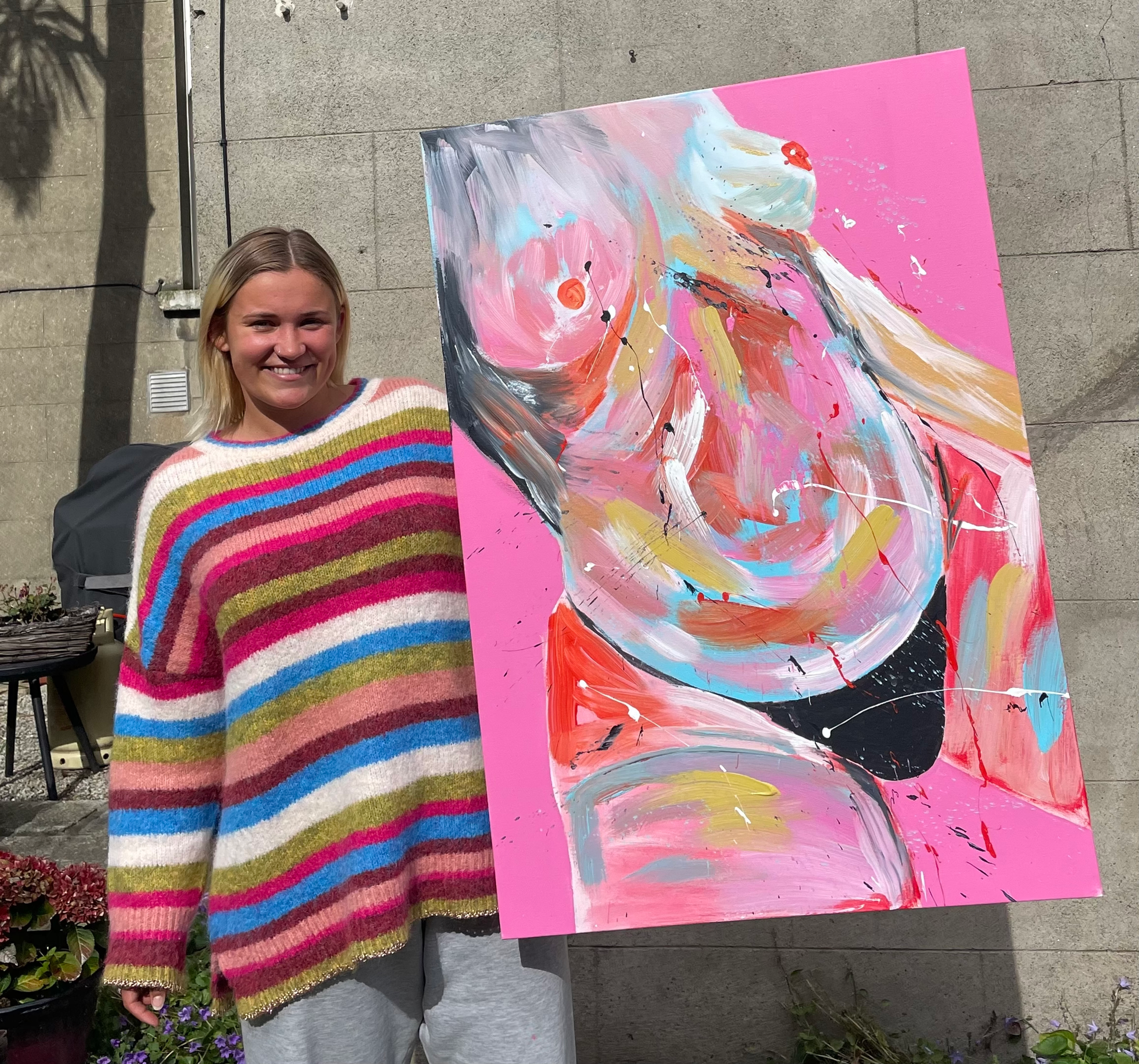 Pink Power Print A3