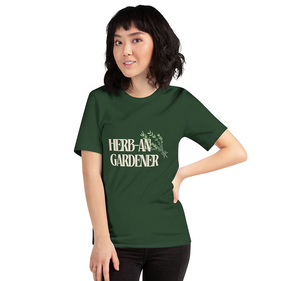 Thumbnail: Unisex Herb-an Gardener T-shirt